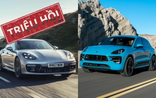 Triệu hồi Porsche Macan và Panamera do lỗi dây an toàn